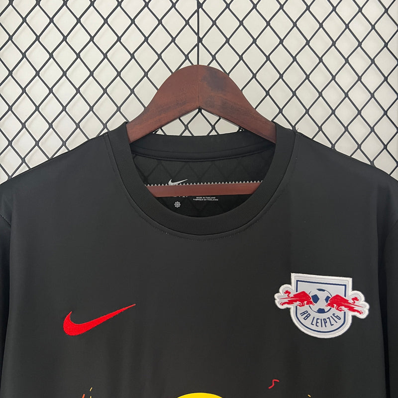 Camisa RB Leipzig Edição Especial Black 24/25 - Preta