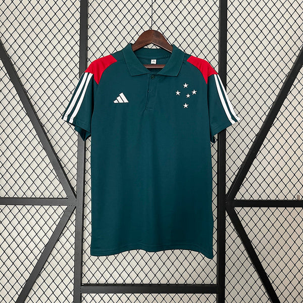 Camisa Cruzeiro Polo 24/25 Adidas - Azul