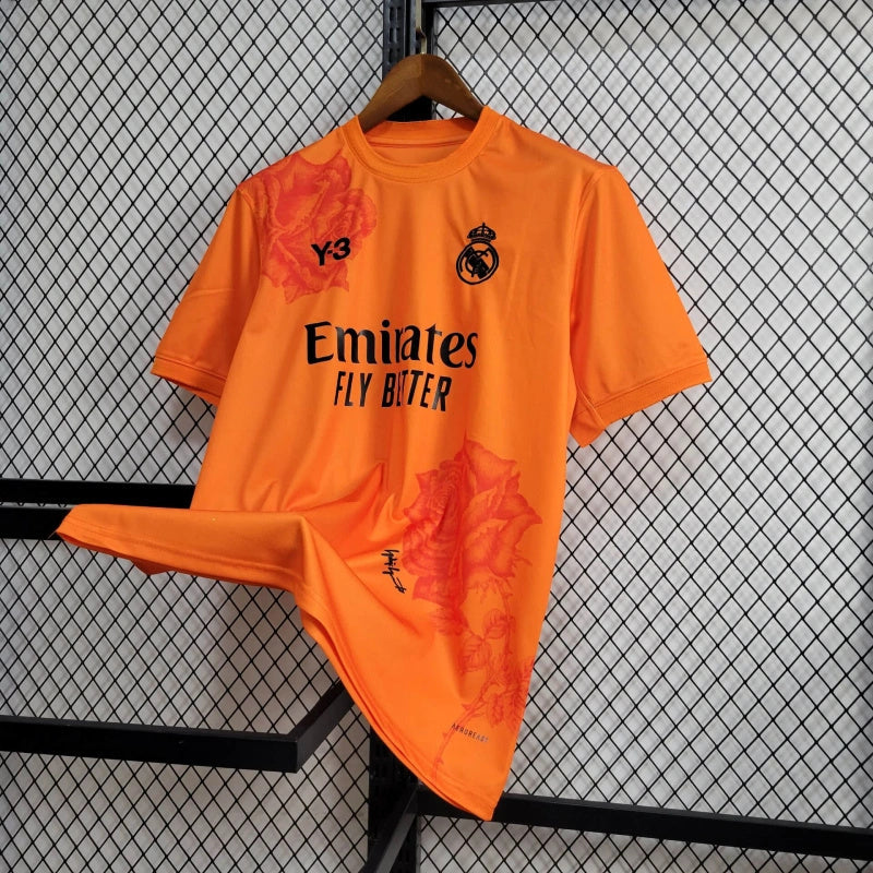 Camisa Edição Especial Y-3 Real Madrid 24/25 - Laranja