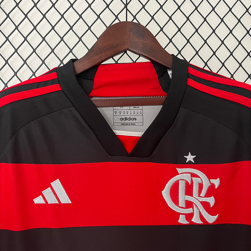 Camisa Flamengo Manga Longa 24/25 Home I