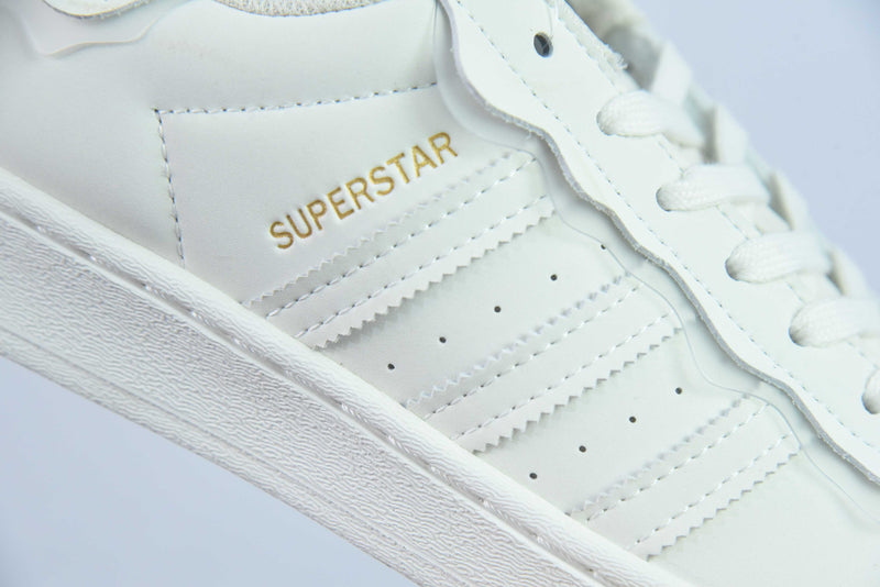 Tênis Adidas SuperStar - Feminino - Branco e Amarelo