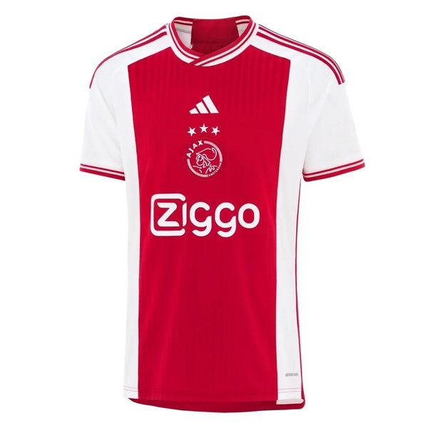 Camisa Ajax I 23/24 Adidas - Branco e Vermelho