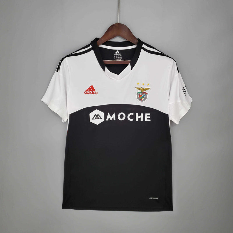 Camisa Benfica Retrô 2013/2014 Preta e Branca - Adidas