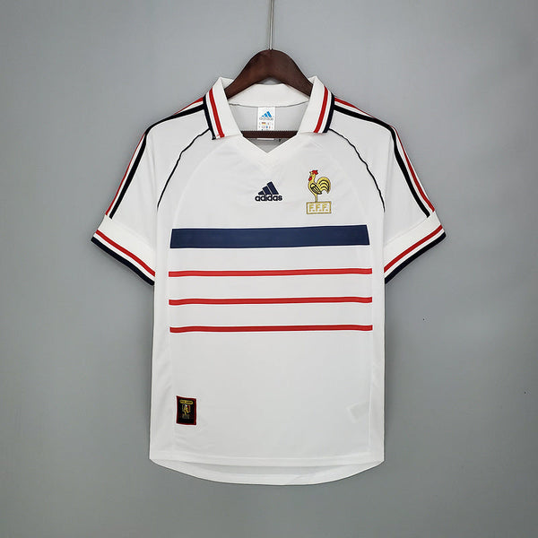 Camisa França Retrô 1998 Branca - Adidas