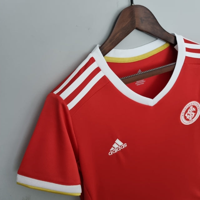 Camisa Feminina Internacional I 22/23 Adidas - Vermelha