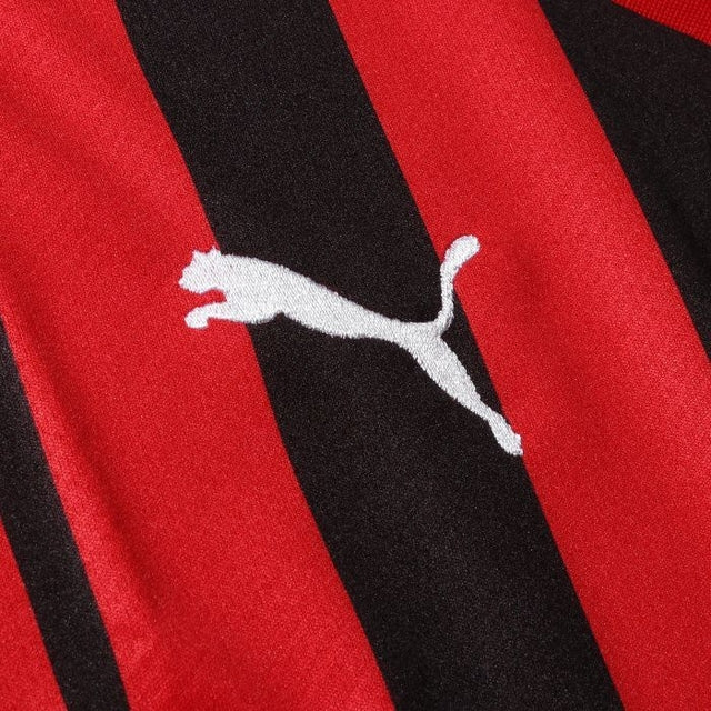 Camisa Milan I 21/22 Puma - Preto e Vermelho