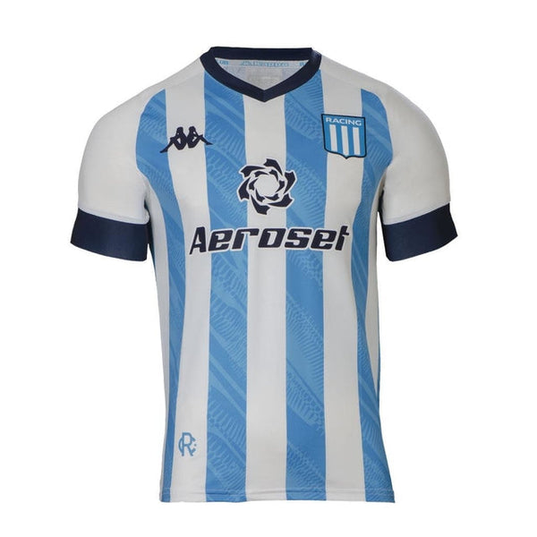 Camisa Racing I 21/22 Kappa - Branco e Azul