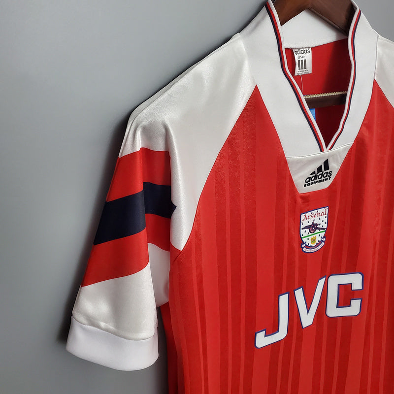 Camisa Arsenal Retrô 1992/1993 Vermelha- Adidas