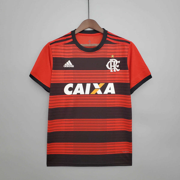 Camisa Flamengo Retrô 2018/2019 Vermelha e Preta - Adidas