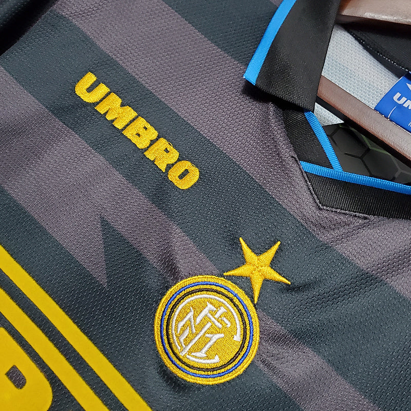 Camisa Inter de Milão Retrô 1997/1998 Cinza - Umbro