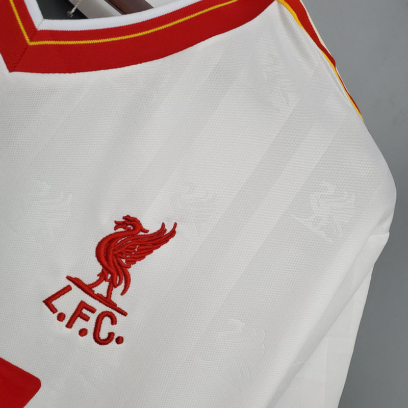 Camisa Liverpool Retrô 1985/1986 Branca