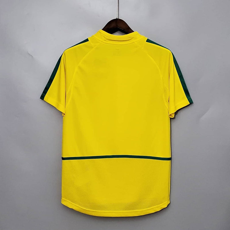 Camisa Seleção Brasileira Retrô 2002 Amarela - Nike