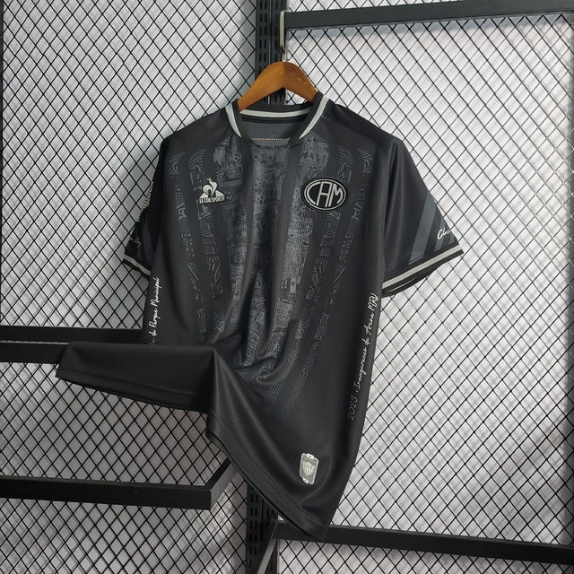 Camisa Manto da Massa Atlético Mineiro 22/23 Le Coq - Preto