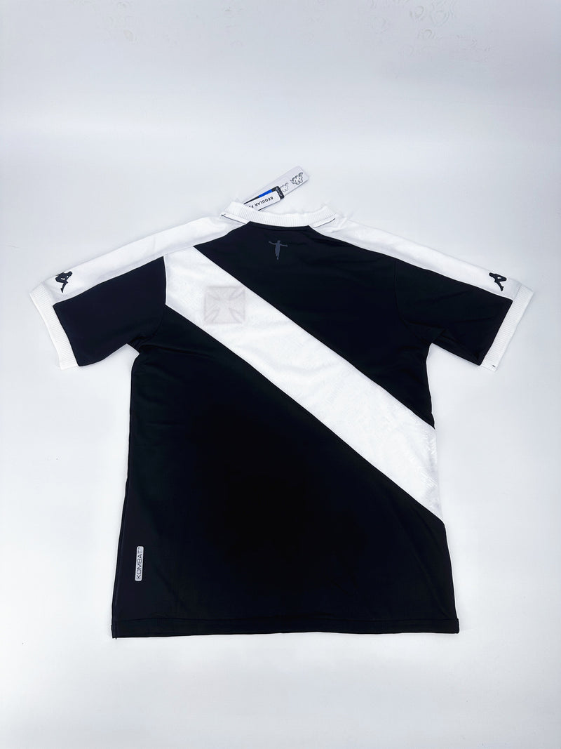 Camisa Vasco I 24/25 - Kappa - Preto e Branco