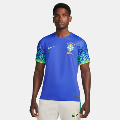 Camisa Seleção Brasileira II 2022 Torcedor Nike Masculina - Azul