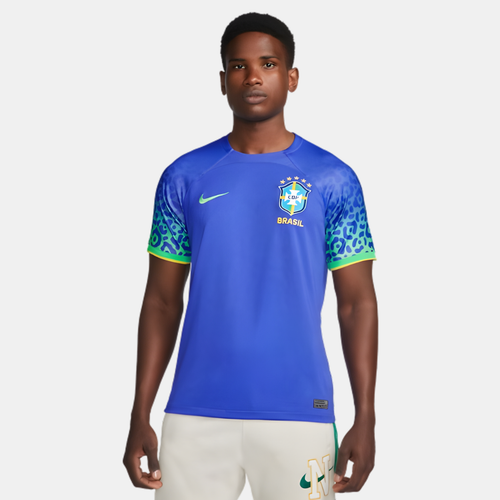 Camisa Seleção Brasileira II 2022 Torcedor Nike Masculina - Azul