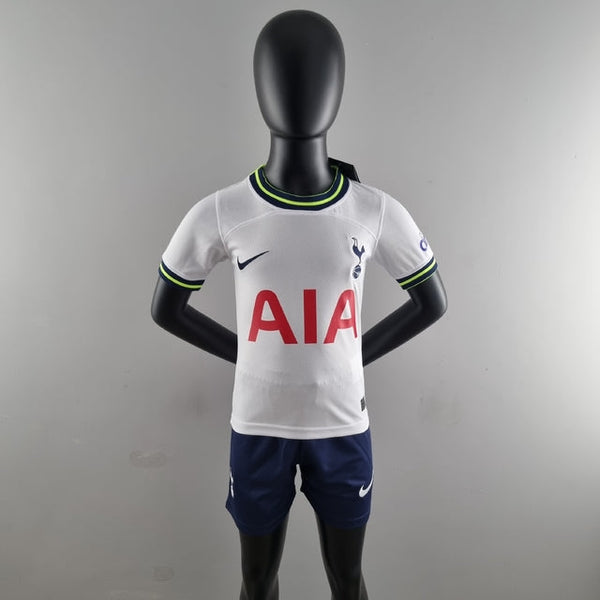 Kit Infantil Tottenham Spurs 22/23 Nike - Branco