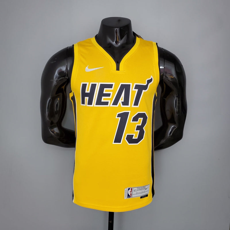 Regata Miami Heat Masculina - Amarela