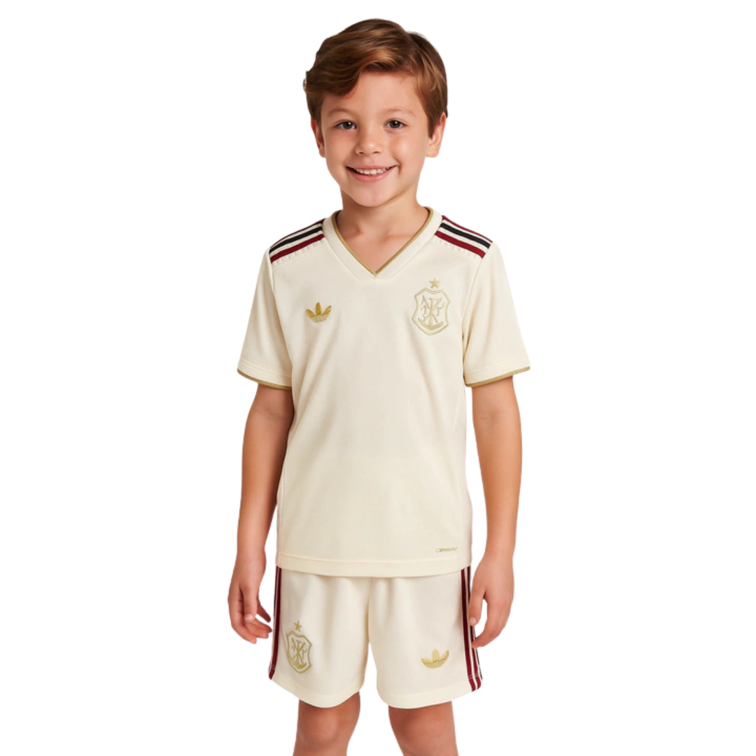 Camisa 3 Flamengo 25 Infantil